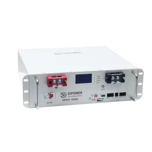 3U Rack Mount Lithium Iron Phosphate Battery 51.2V 100Ah Stackable UPS ESS 5.12kWh 10.24kWh Solar Lifepo4 Battery
