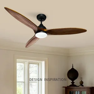 Modern LED Ceiling Fan With Light