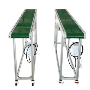 Candy Snack Sub-packaging Conveying Assembly Line Sanitary Standard Food Grade Mini Turning Belt Conveyor Snack Food Factory