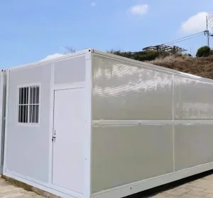 Casa Móvel Contêiner de Três Quartos com Dupla Asa 40FT para Vida em Família Grande