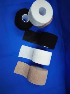 Cotton Stretch Tape Tear Eab Grip Wrap Sports Compression Wrap Light Eab 2.5cm/3.8cm/5cm/7.5cmx4.5m/6.9m