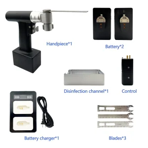 Orthopedic Oscillating Saw with Lithium Battery Electric Cutting Saw and Blades with Controller Orthopedic Pet Instrument