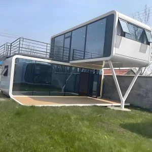 Honest Brand Rectangle Prefab Cabin | Compact Portable Glamping Pod for Resort Rental Apartment School or Garden Use
