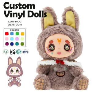 Custom Vinyl Plush Dolls