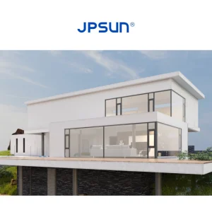 Soundproof Aluminum Casement Window Utilizing Insulated Glass Construction for Effective Noise Reduction