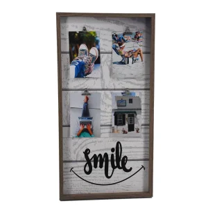 Rustic Home Decoration Plastic Big Photo Picture Frame