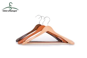 Painting Suit Wooden Deluxe Rack for Garment Shop