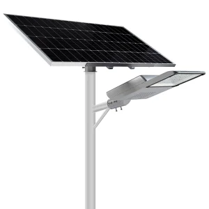 100W Solar Street Lamp with Smart Motion Sensor Technology
