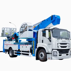 4X2 Hydraulic Aerial Work Platform Truck for Factory Equipment Repair