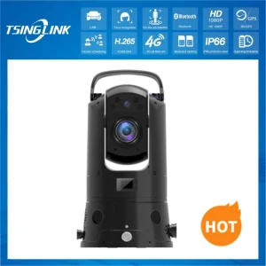 IP Dome Emergency 4G WiFi Battery 360 Degree Rotate Outdoor Waterproof Super Starlight Lpr Face Recognition Security PTZ Camera