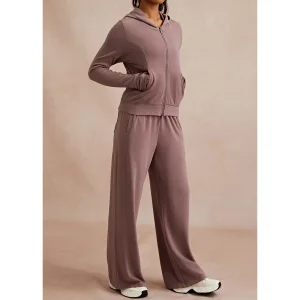 Wholesale women clothing streetwear 2 piece set women Women's Sets long sleeves new fashion custom track suits for sale