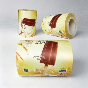 Fully Automatic Custom Printing of Packaging Bags for Food-grade Roll Film Ice Cream Packaging Aluminum-coated Composite Film