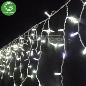 Fornecedores de Luzes de LED Icicle Brilhantes de Natal para Decoração de Casa, Eventos Comerciais e Casamentos