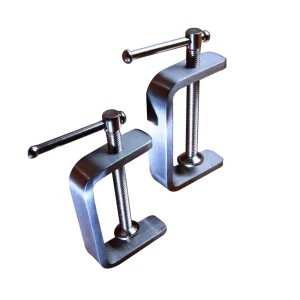 High Quality Brushing Stainless Steel Table G Clamp For Woodworking