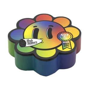 Custom Creative Petal Shape Empty Smoke Tobacco Pack Boxes Disposable Cardboard Paper Cigarette Box