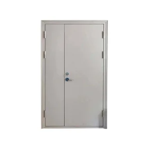 Safe Steel School Gate Fire Rated Classroom Protection Steel Door with Locking System