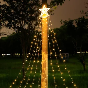Christmas Waterfall LED String Lights