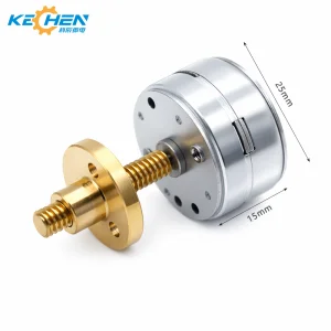 High Precision 25mm Micro Stepper Motor Hybrid Type Permanent Magnet for Medical Equipment 12V DC 7.5/15 Degree Step Angle