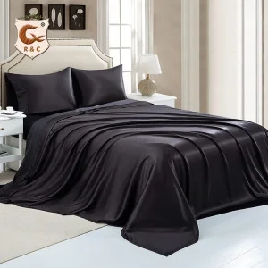 Silk Satin Bedding Set Custom Bedding Sets
