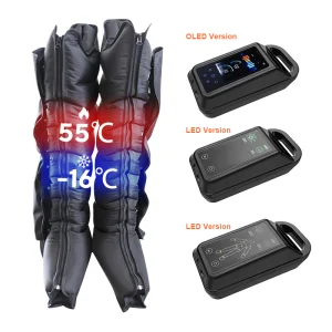 Compression Pressotherapy Boots With Sequential Air Pressure To The Legs To Enhance The Circulatory And Lymphatic Systems