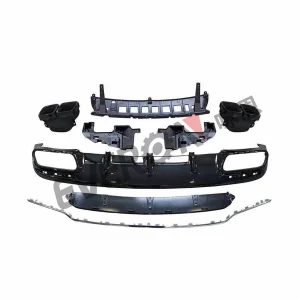 2019 S63 Coupe Rear Diffuser and Muffler Tips for Benz C217