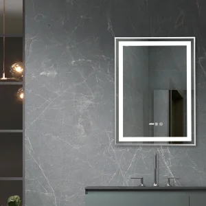 Factory Directly Smart Touch Sensor Illuminated Lighted Wall Mount LED Bathroom Mirror