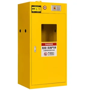 Armário de Segurança para Cilindros de Gás com Detector Sensível Armário para Três Garrafas
