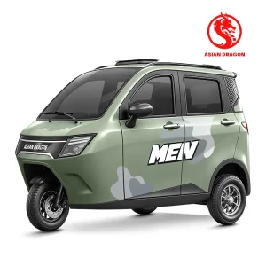 China ASIAN DRAGON Camo Green Enclosed E-Trike