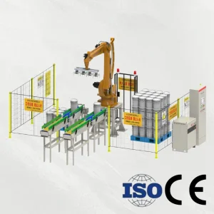 Robot Arm for Industrial Bulk Material Palletizing