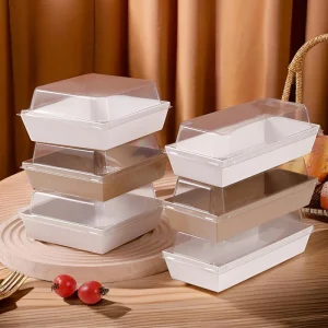 Square plastic sandwich box