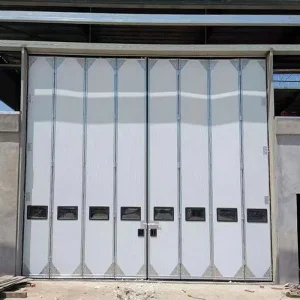 Folding Sliding Workshop Industrial Automated Door