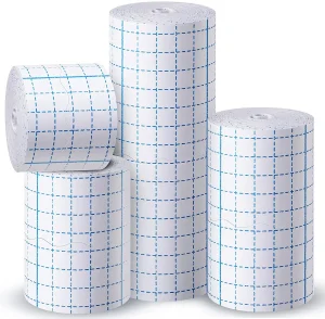 Adhesive Roll Wound Dressing Medical Fixation Non Woven Fixing Tape Rolls