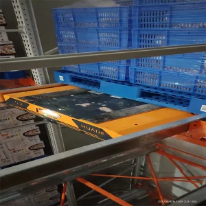 High Speed Automated 4 Way Pallet Shuttle Shelf for Smart Supply Chain Warehouse Storage