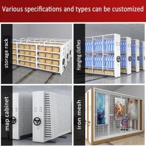 High Density Medical Record Mobile Shelving