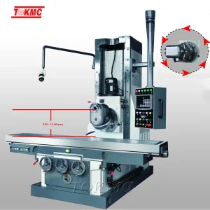 Vertical Universal Milling Machine Dro Knee Type Metal Milling Machine