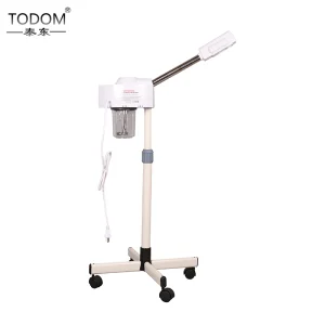 Todom Ozone Beauty Spa Standing Professional Hot Sauna Vaporizador Steam Machine Face Steamer Facial Steamer