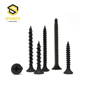 Wholesale Black Phosphate Coating Drywall Screws