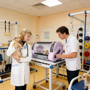 Vericare Pet Incubator Veterinary ICU Incubators UC-1803 for Dogs Cats Rabbits Small Animals Recovery Care Unit