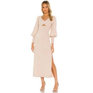 Customized Ladies Knitted Maxi Dress