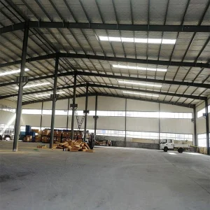 Industrial Steel Workshop Prefabricated Warehouse Aircraft Hangar