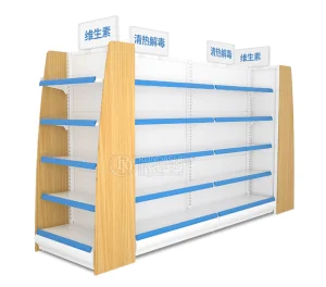 Produce Display Wooden Gondolas