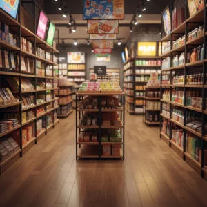 Adjustable Supermarket Gondola Shelving
