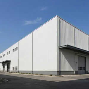 Prefabricated Steel Warehouse Building High-Quality Industrial Steel Structures for Manufacturing Plants &amp; Storage