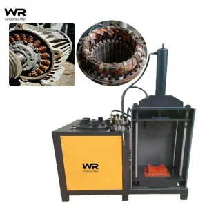 Wisdom AC Fridge Scrap Motor Reyccling Machine Used Generators Scrap Electric Motors Stator Recycling Electric Motor Recycling