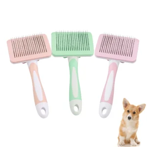 Cepillo autolimpiante para mascotas