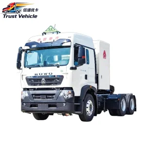 HOWO TX CNG 6X4 10 Wheels Tractor Truck