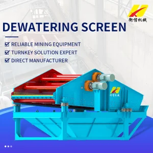 Coal, Mining &amp; Mineral Vibrating Dewatering Screen Gold Washing Machine with High Screening Efficiency