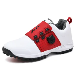 PGM High Quality Custom Men's Golf Shoes Breathable Mesh Anti-slip Stud Waterproof Golf Shoes Sneakers Spikes Women