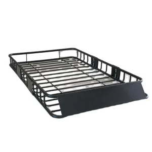 64" Universal Roof Rack Basket Cargo Carrier Extension Type Car Top for SUV