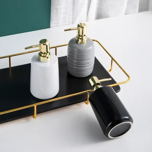 Bathroom Accessories 400 Ml / 13.5 FL-Oz Minimalist Fancy Soap Dispenser Bathroom Products Soap Dispenser